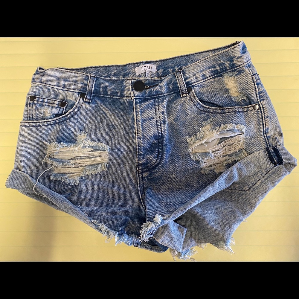 Tobi High Waisted Shorts